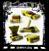 Image 1 of Green Lowrider Sculpture