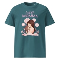 Image 5 of Super Momma Women's ribbed neck t-shirt
