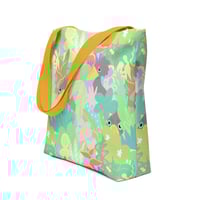 Image 2 of Tropical Shoebill Tote Bag