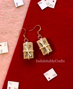Mini Mail Earrings