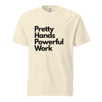 Image 11 of Pretty hands heavyweight t-shirt