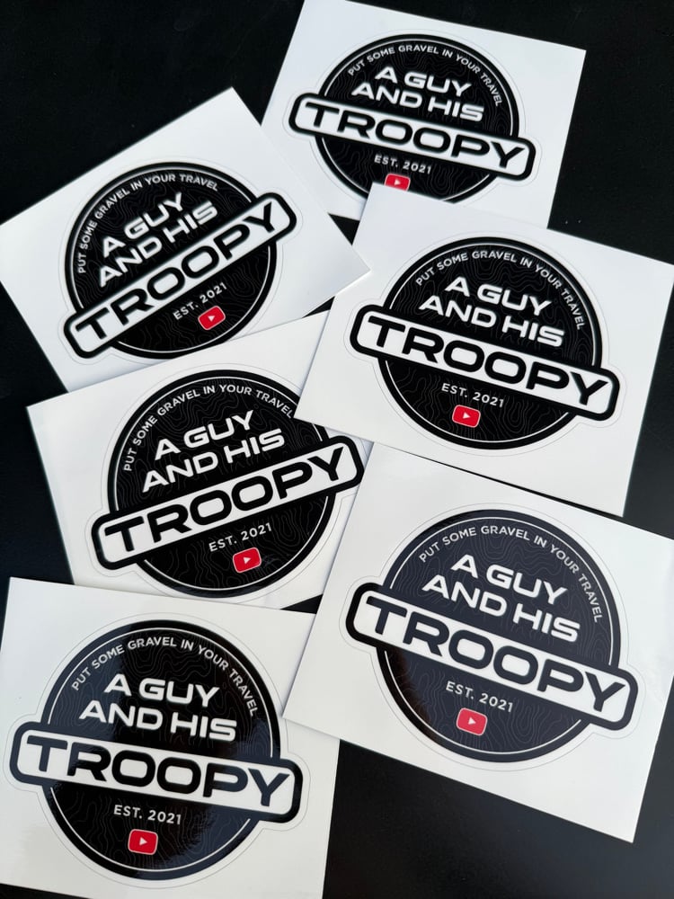 New Sticker Design #4 | A Guy and his Troopy