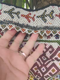 Image 4 of Tribal festival belt white triangle