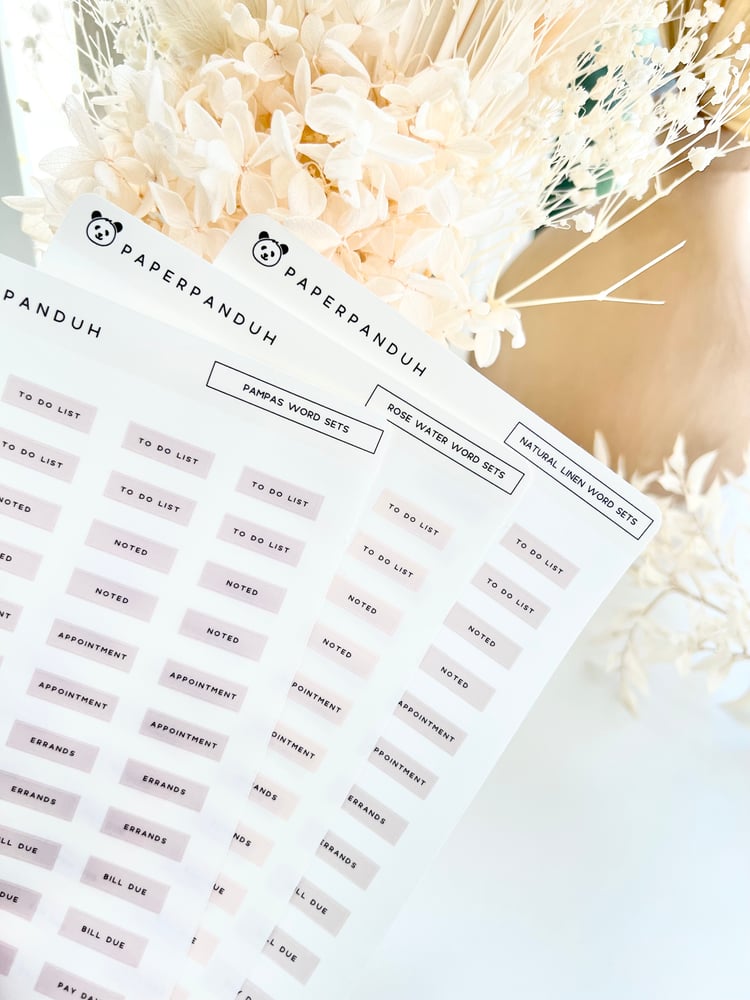 Natural Transparent Word Sets | paperpanduh