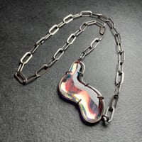 Image 2 of Bulla Pendant Necklace 11: Rose Gold 