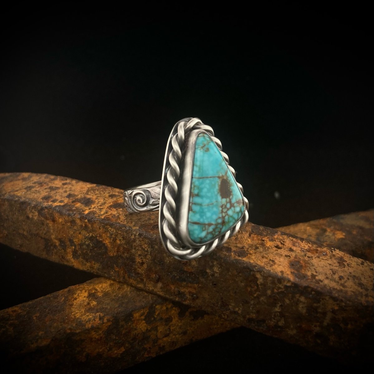 Number 8 Turquoise Ring 2