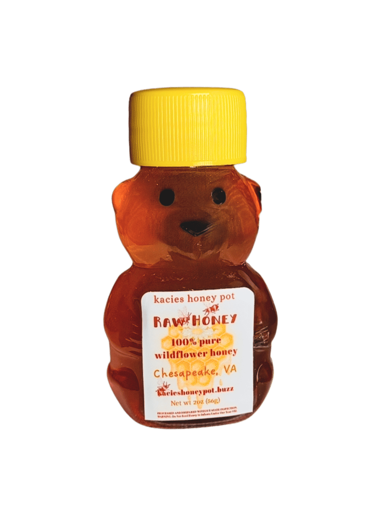 Image of Raw Wildflower Honey 2oz