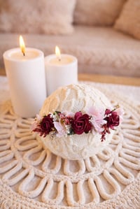 Image 2 of mini halo flowers cerise