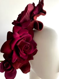 Image 2 of Burgundy flower trail #4