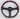 VERTEX 13'' Pink Embroided Steering Wheel