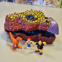 Image 4 of Mighty Max Blows Up Dino Lab (Mutasaurus) Doom Zone – Bluebird Toys – Complete