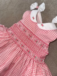 Image 1 of New Barbie gingham sleeveless 