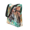 WILD WALKER<BR>ARTbyJEN Tiger Tote<BR> <font color="#c9252c">FREE POSTAGE</font>