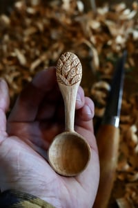 Image 1 of Falling leaves Coffee Scoop  —