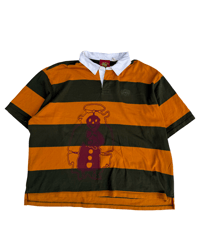 Image 1 of LEVIS STRIPEY ANGEL POLO TOP (XXL)