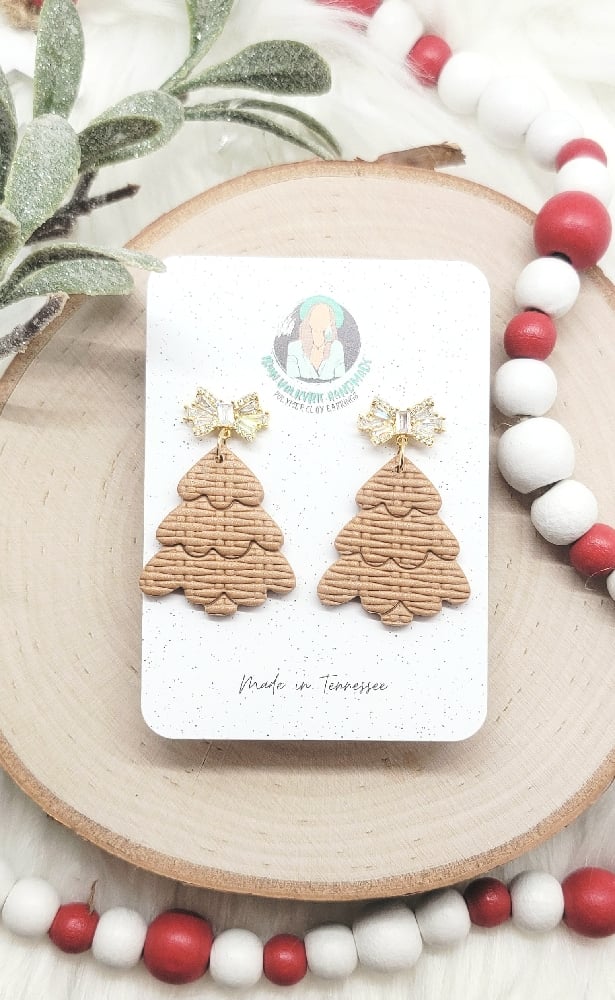 Image of Rattan Christmas Tree Dangles
