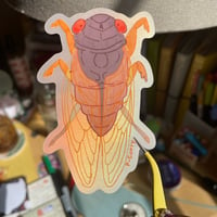 Image 2 of Cicada holographic stickers