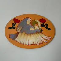 (discounted) mute swan original painting 