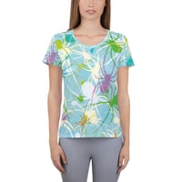 Image 4 of Blue Widows Fitted Athletic T-shirt