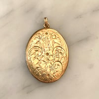 Image 1 of 12k ROSE GOLD LOCKET