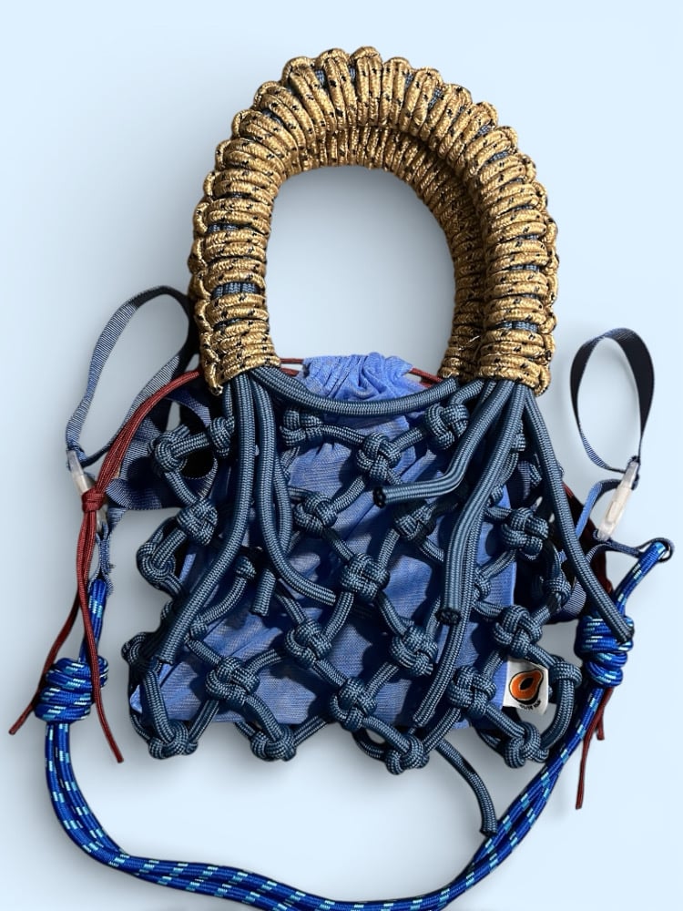 Image of Sunshine Bag- Blue x Beige