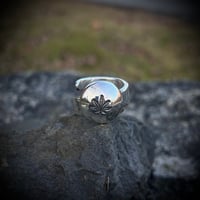 Image 1 of Adjustable CannaLeaf Ring- Size 10