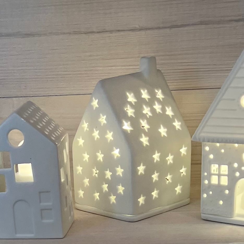 Image of Maison photophore "Etoiles"