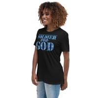 Image 9 of Soldier For God ICE Women's Relaxed T-Shirt