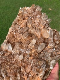 Image 6 of Red Quartz Points Cluster | China #2883