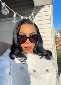 Image 4 of 16 inch READY TO WEAR 10x6 Lace Closure SILKY STRAIGHT Wig