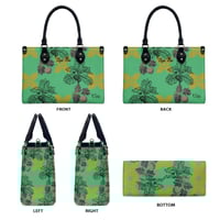 Image 1 of Women's PU Leather Ulu Print Handbag