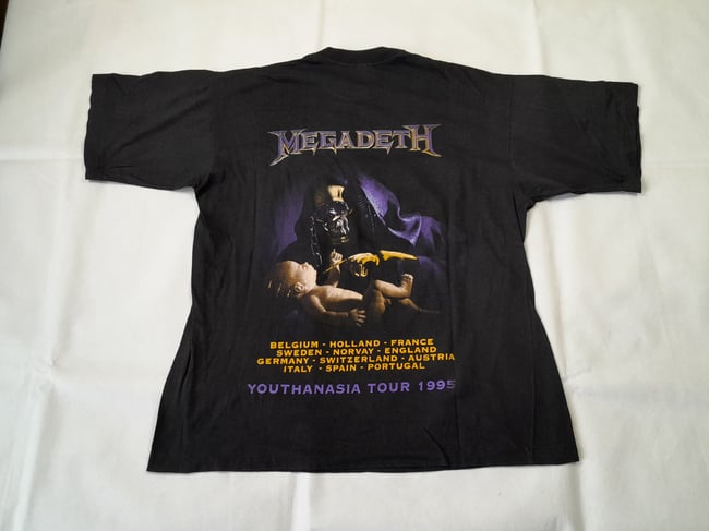1995 Megadeth Tour TShirt