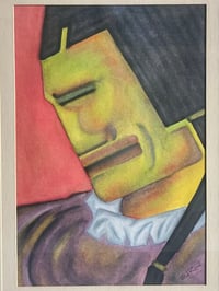 Image 3 of Mixed Media Portrait on Paper