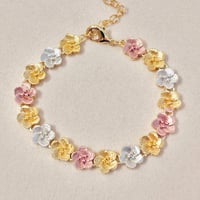 Image 1 of Flower Link Bracelet