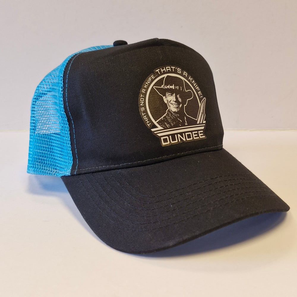 Image of Crocodile Dundee Inspired Trucker Cap Hat