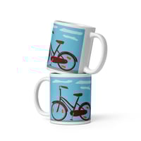 Image 1 of Mug Bicycle Red