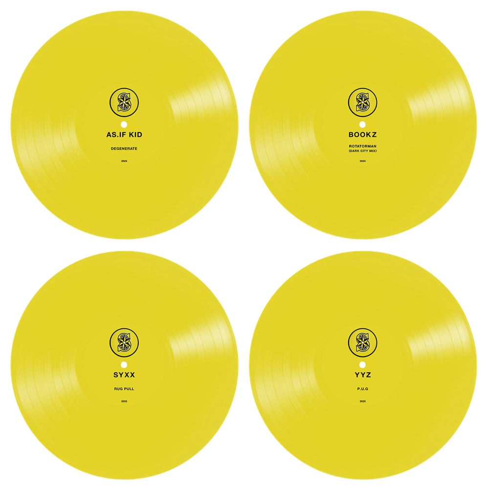 Image of 10 inch Yellow Dubplate double pack (2 x vinyl)