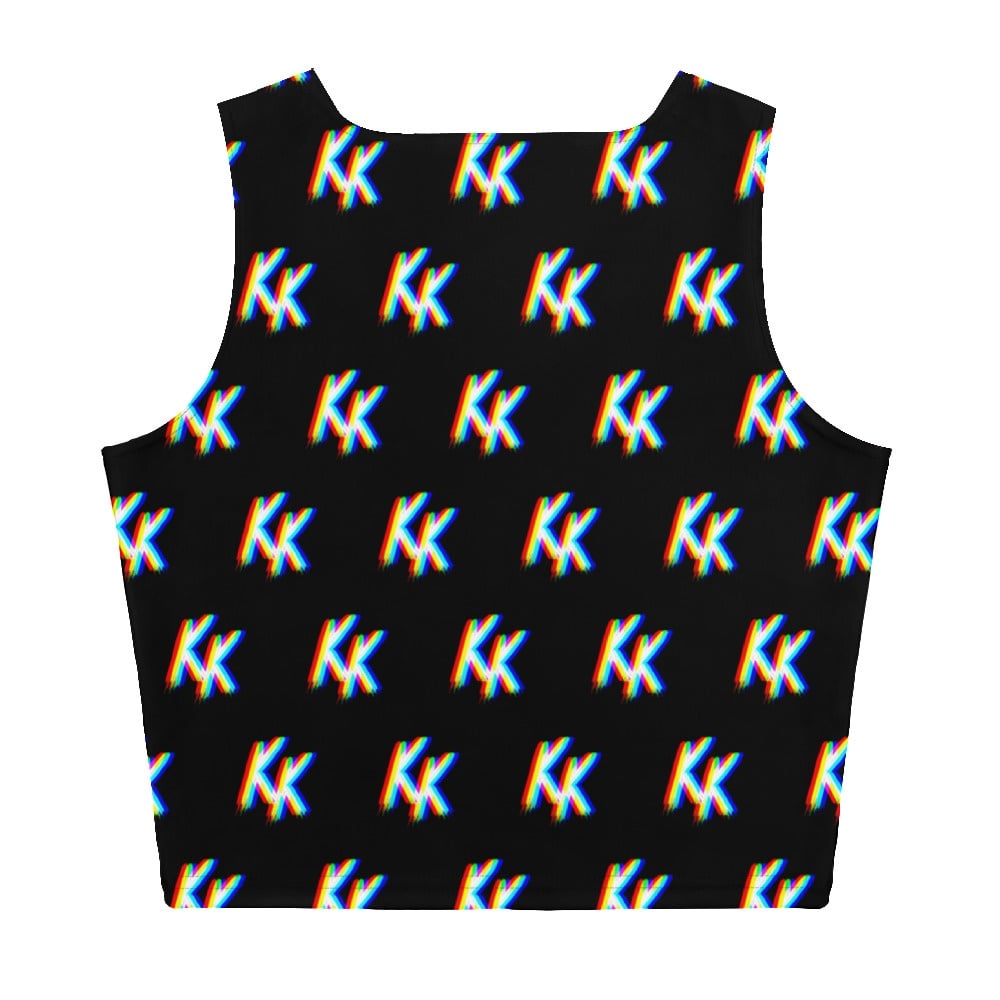 Image of Women's Glitch Crop Top