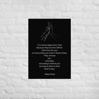 Image 4 of Poster Poem Love for Dogs