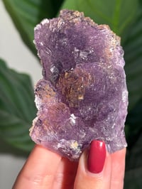 Image 5 of NATURAL RAINBOW IRIDESCENT CUBIC FLUORITE -CHINA- E