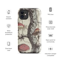 Image 2 of The Shire Inspired Illustrated Tree Trunk/Mushroom Tough Case for iPhone®