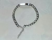 Image 4 of The Figaro Link | Silver Chain Bracelet