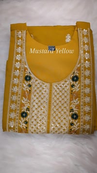 Image 1 of KSV81103-3Pcs Soft Roman Silk Kurtha Set