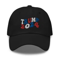 Image 4 of Trump 2024 Retro - Dad hat from PatriotsCo