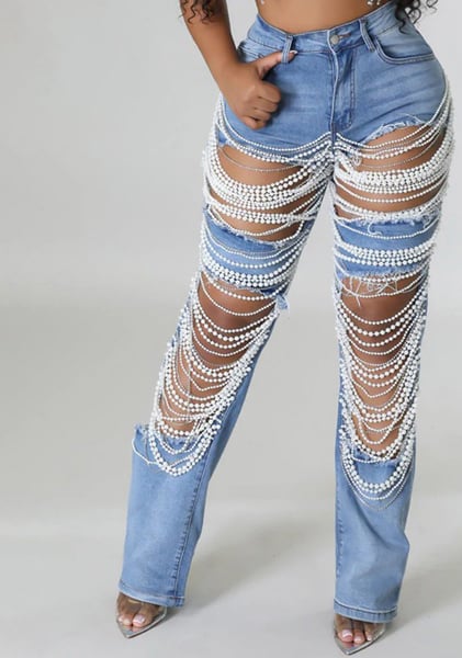Image of jean of Pearls Pants