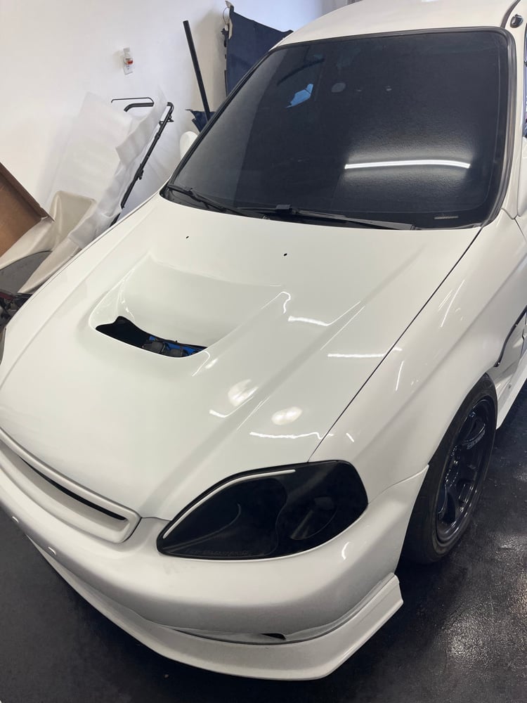 99-00 Civic Hatch/Coupe/Sedan headlight duct | EFB Motorsports