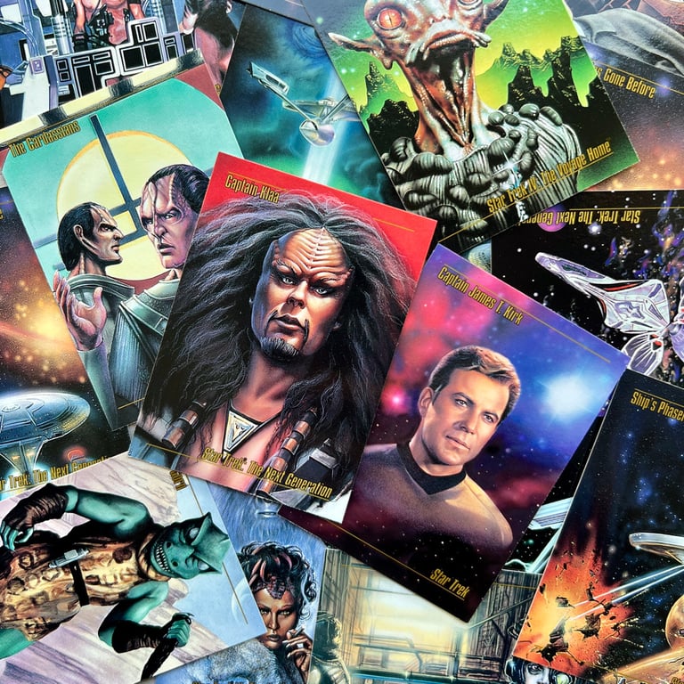 STAR TREK COLLECTOR CARDS - 1993
