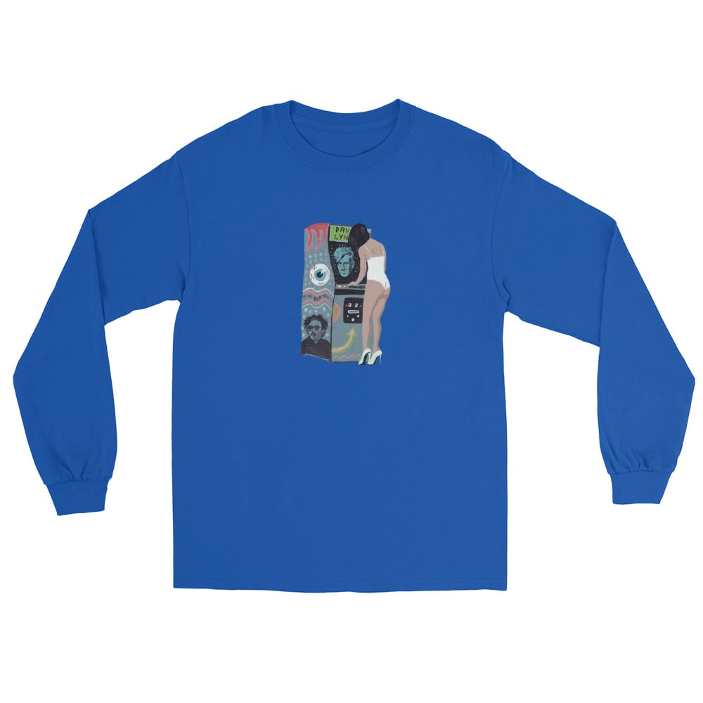 Image of A STRANGE ARCADE GAME LONG SLEEVE SHIRT