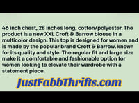 Image 3 of New XXL croft and barrow studded top #880*8