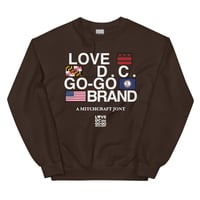 Image 4 of LOVEDCGOGO "A MITCHCRAFT JOINT" Dark Unisex Sweatshirt (see color options)